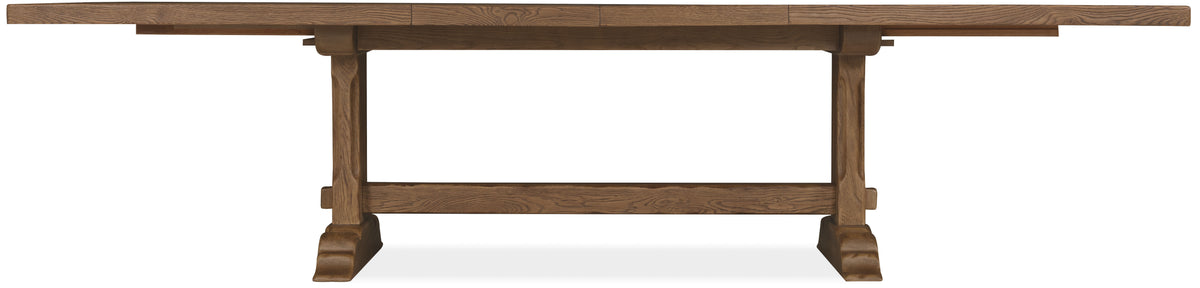 Driftwood Rectangular Dining Table With Two Leaves Medium Wood - Dark Brown by Hooker Furniture - View 5