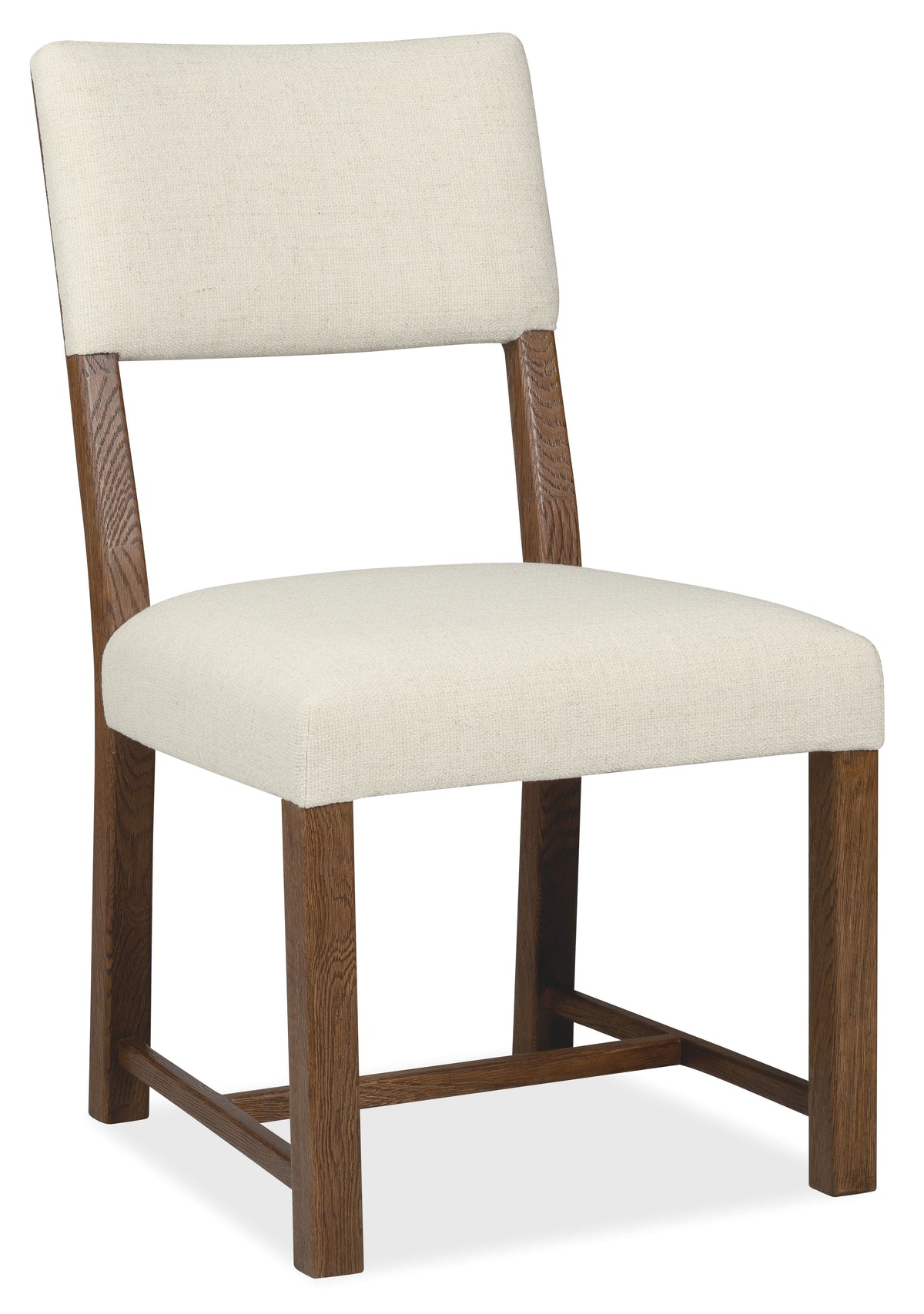 Driftwood Upholstered Side Chair (Set of 2) Worn Saddle / Beige - Dark Brown / Beige by Hooker Furniture - View 1