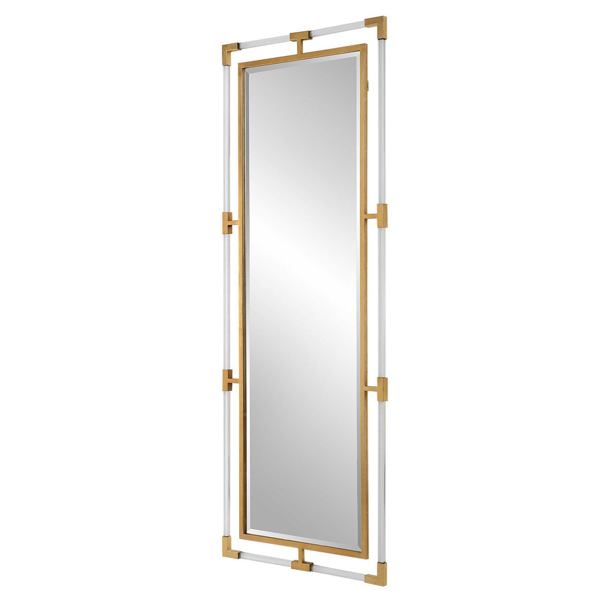 Balkan Tall Mirror - Gold by Uttermost - View 4