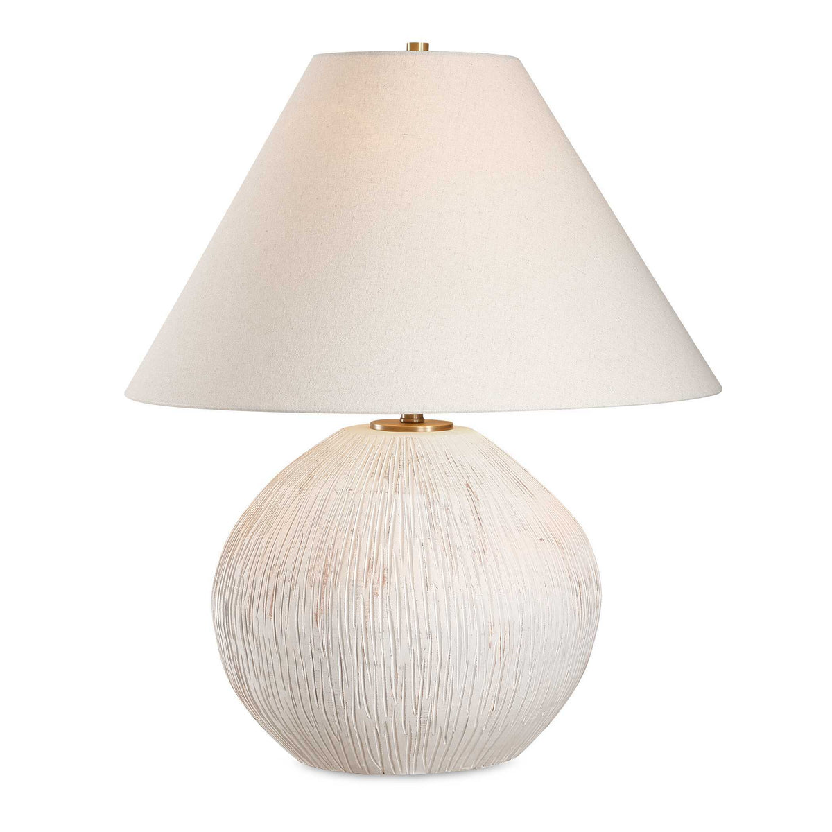 Meryl Table Lamp - White by Uttermost - View 1