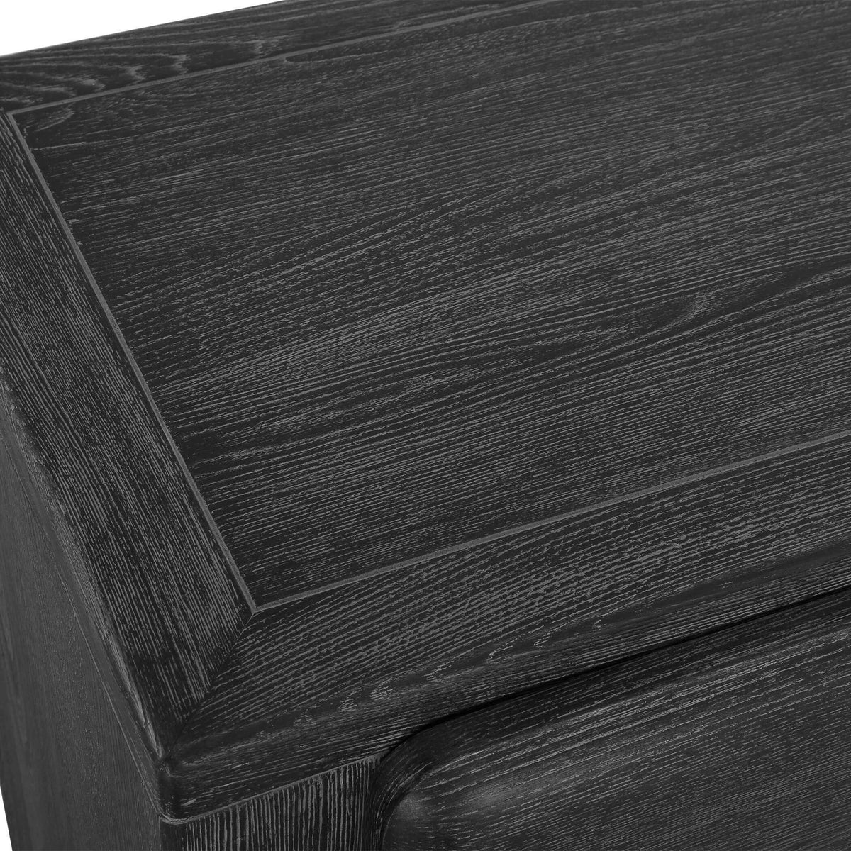 Bierk 2 Door Cabinet Dark Stain - Black by Uttermost - View 10