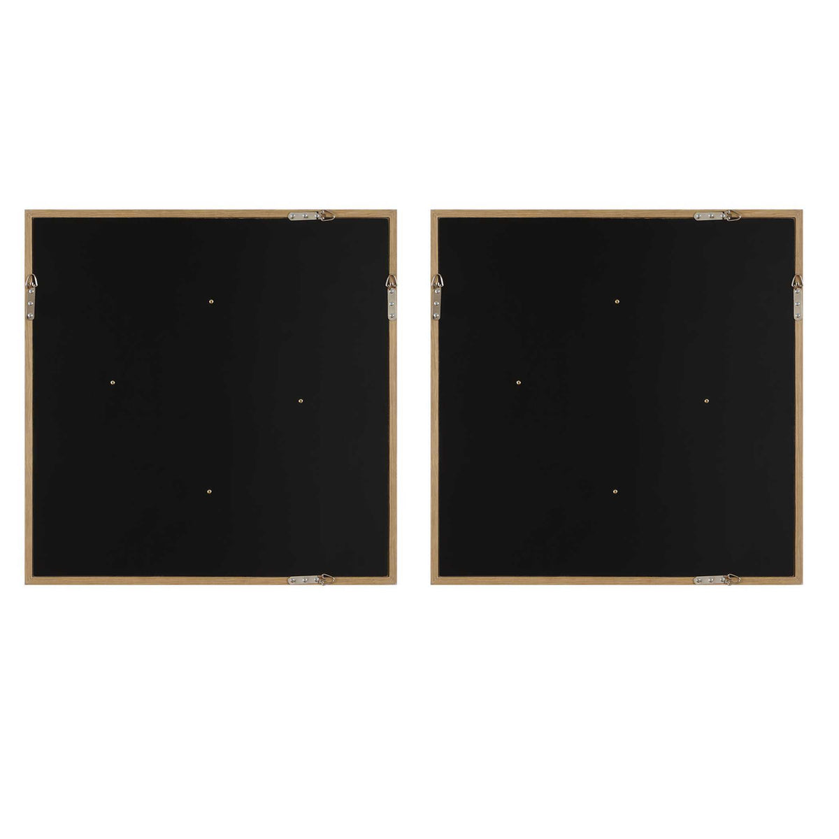 Between Lines Abstract Painting (Set of 2) - Light Brown / White by Uttermost - View 7
