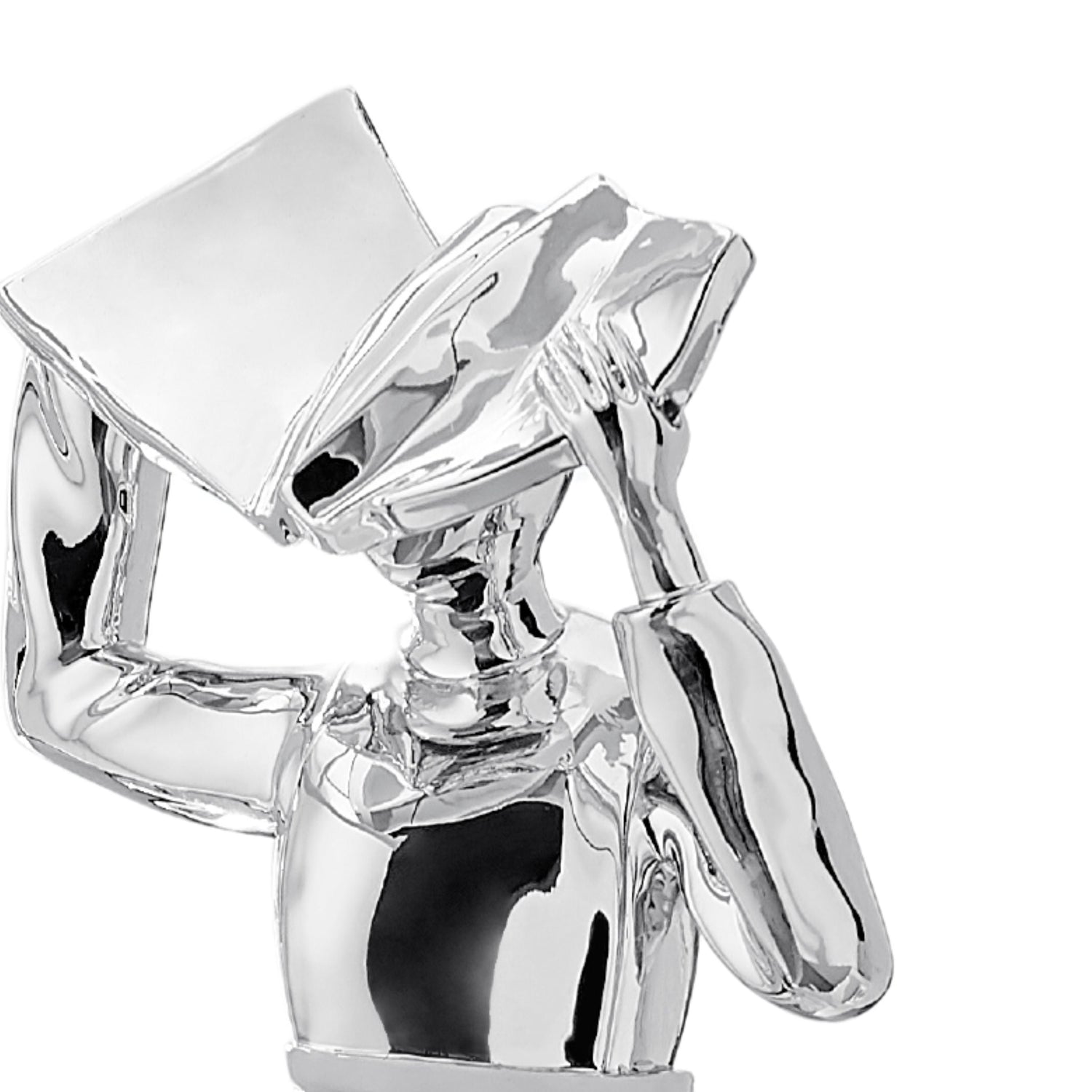 Solange Sculpture // Chrome  | Finesse - Home Elegance USA
