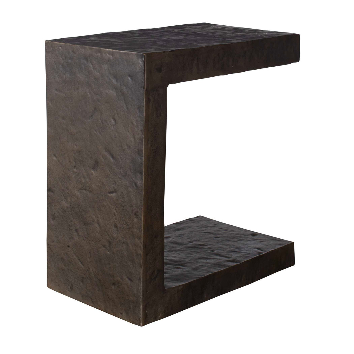 Obra Outdoor Side Table - Bronze by Uttermost - View 6