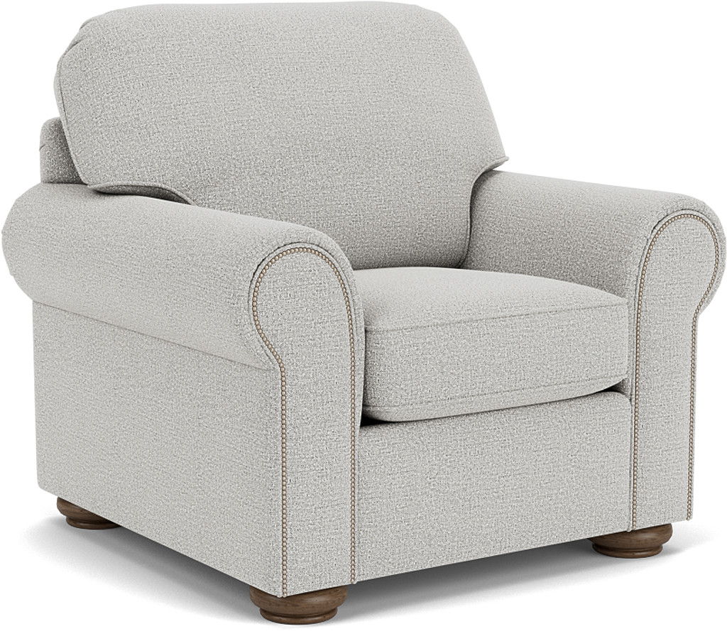 Preston Fabric Chair With Nailhead Trim | Flexsteel