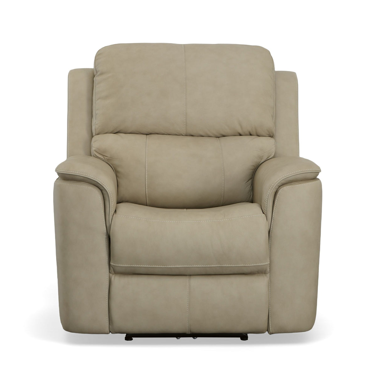 Henry Power Recliner With Power Headrest & Lumbar - Beige | Flexsteel