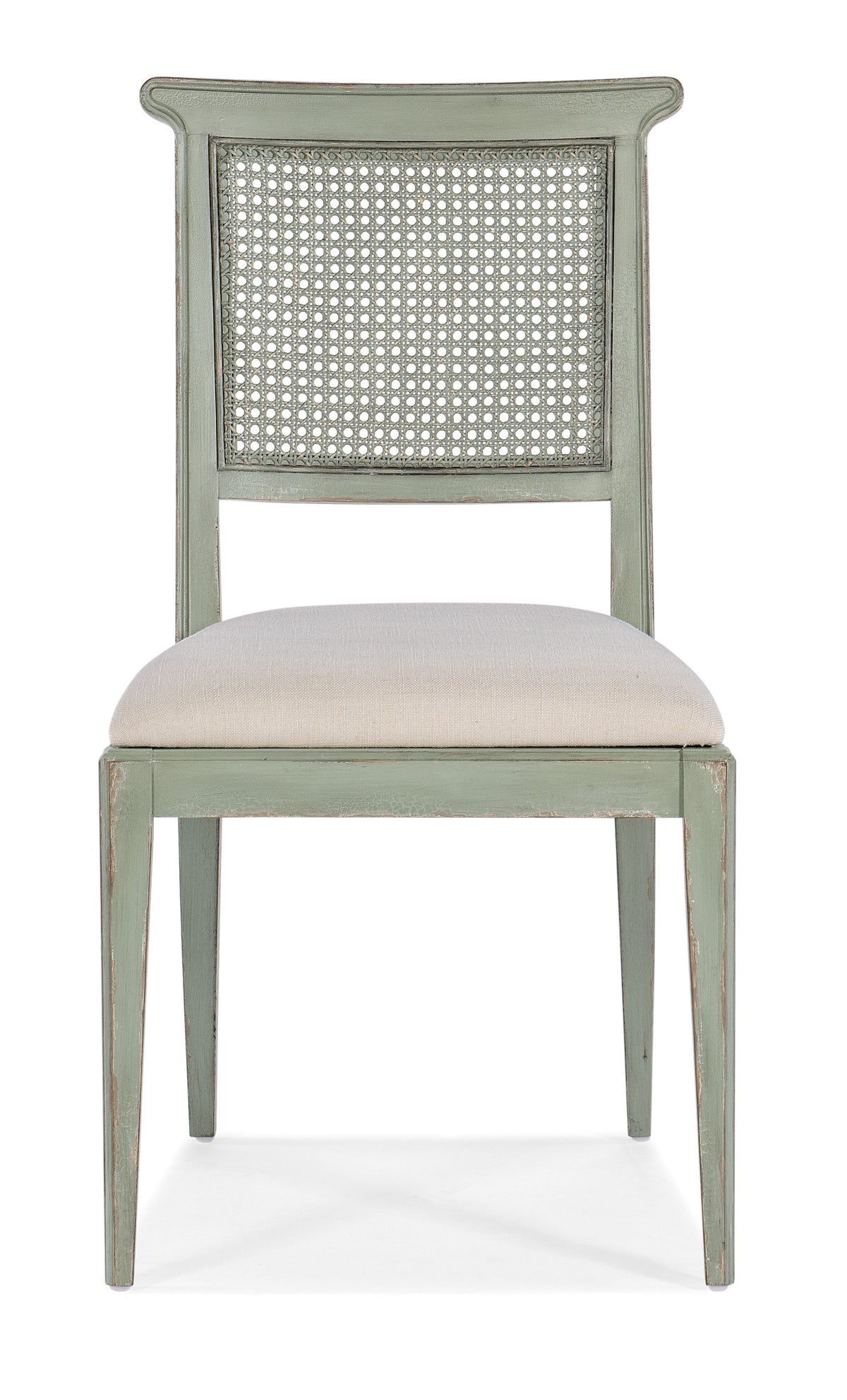 Charleston Upholstered Seat Side Chair (Set of 2) - Green / Beige by Hooker Furniture - View 5
