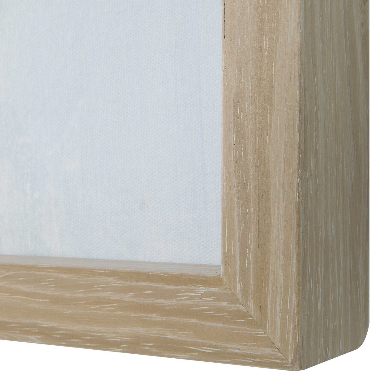 Seabreeze Abstract Framed Canvas Prints (Set of 2) - White / Light Blue by Uttermost - View 6