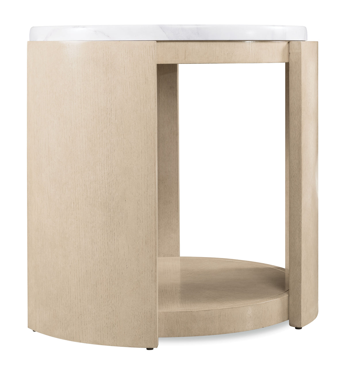 Westwood Round Side Table Light Wood - Beige by Hooker Furniture - View 1