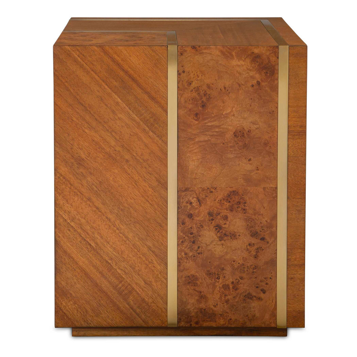 Seven Wonders Wooden Side Table - Dark Brown by Uttermost - View 1