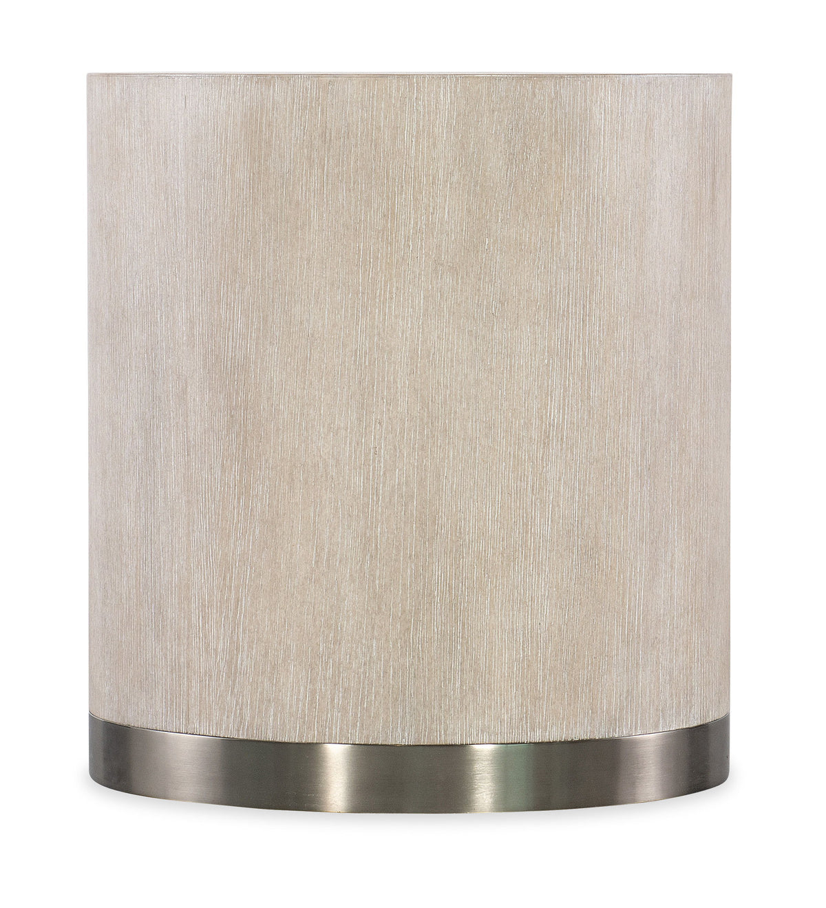 Modern Mood Round End Table - Beige by Hooker Furniture - View 1