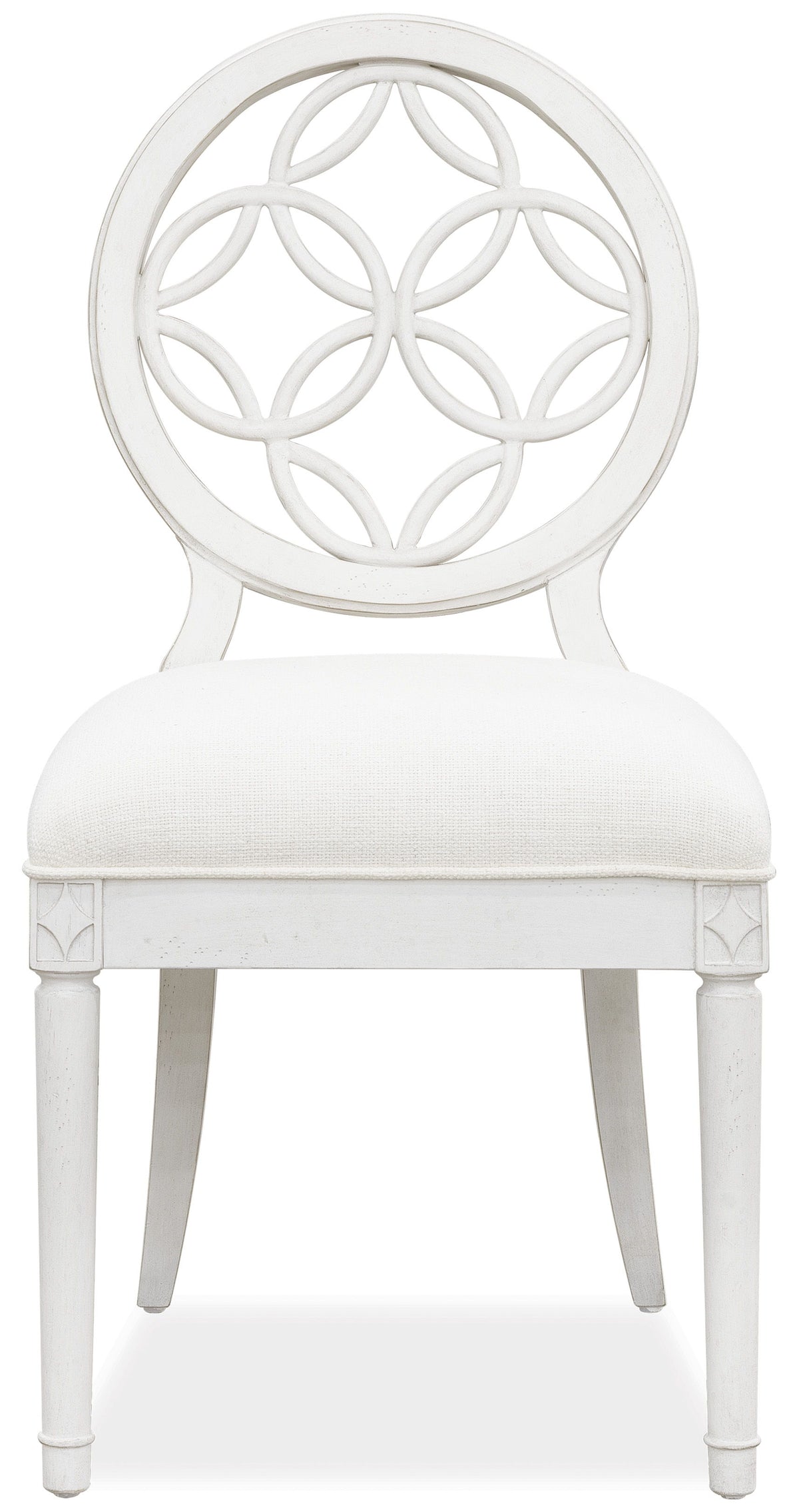 Melange Brynlee Side Chair - White by Hooker Furniture - View 6