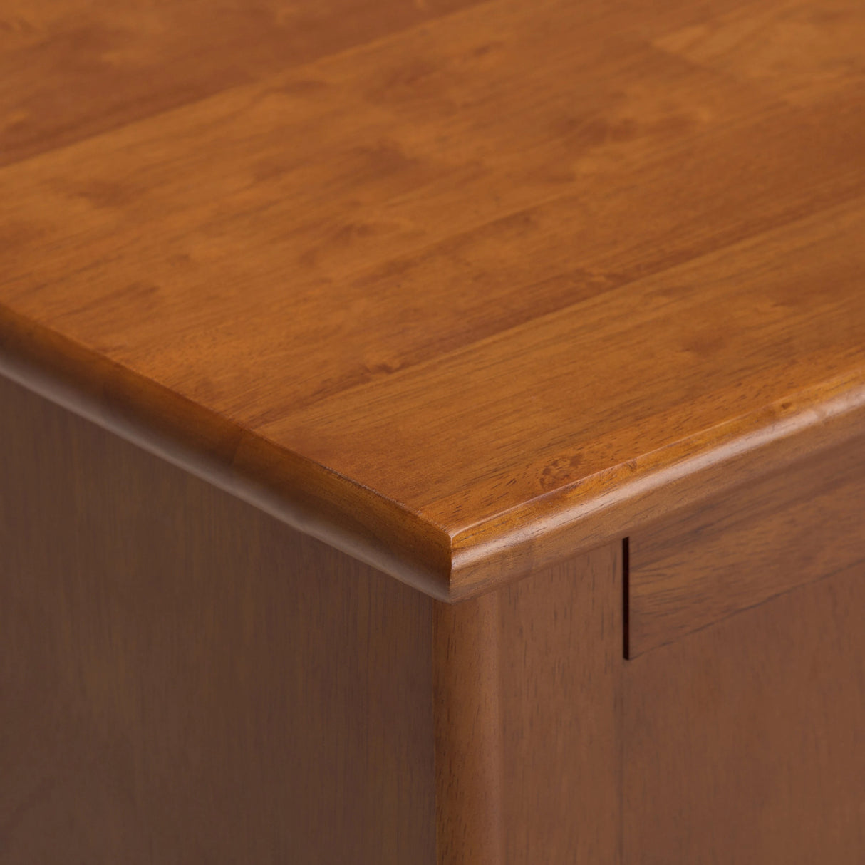 Draper 60 inch Wide Solid Wood Mid Century Medium TV Stand in Teak Brown For TVs up to 65 inches - sold by Home Elegance USA