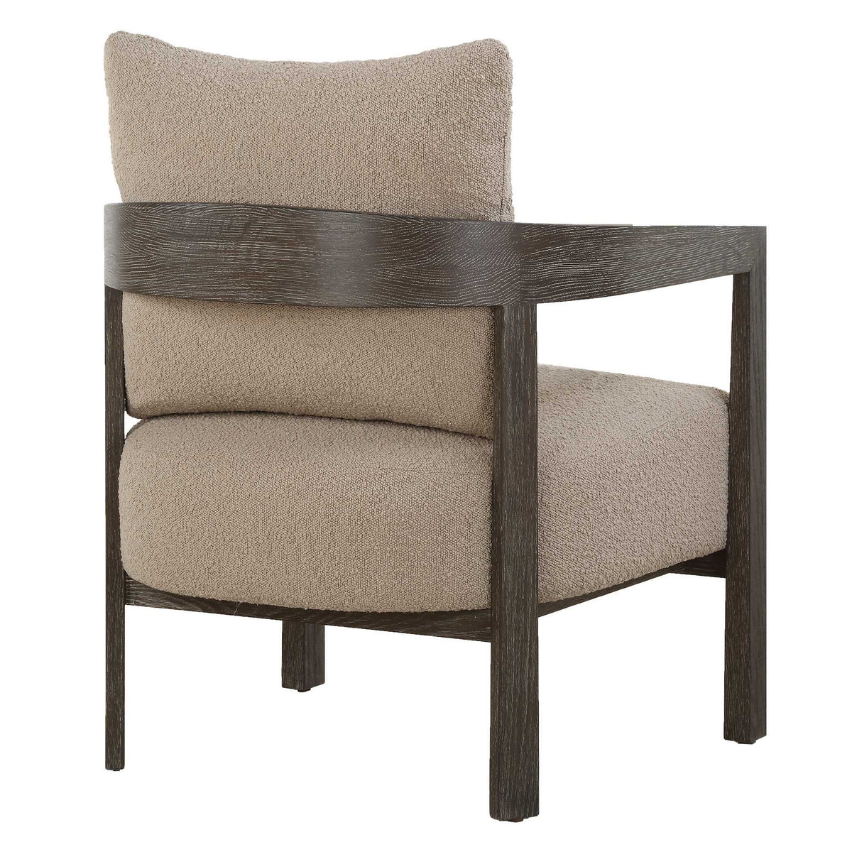 Sienna Sand Fabric Accent Chair - Light Brown by Uttermost - View 6