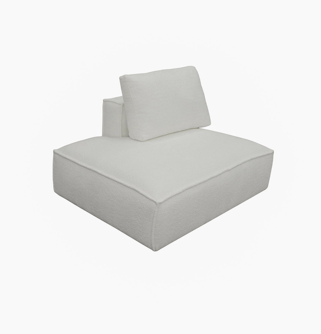 Divani Casa Lulu - Modern White Fabric Modular Sectional Sofa | VIG | Home Elegance USA