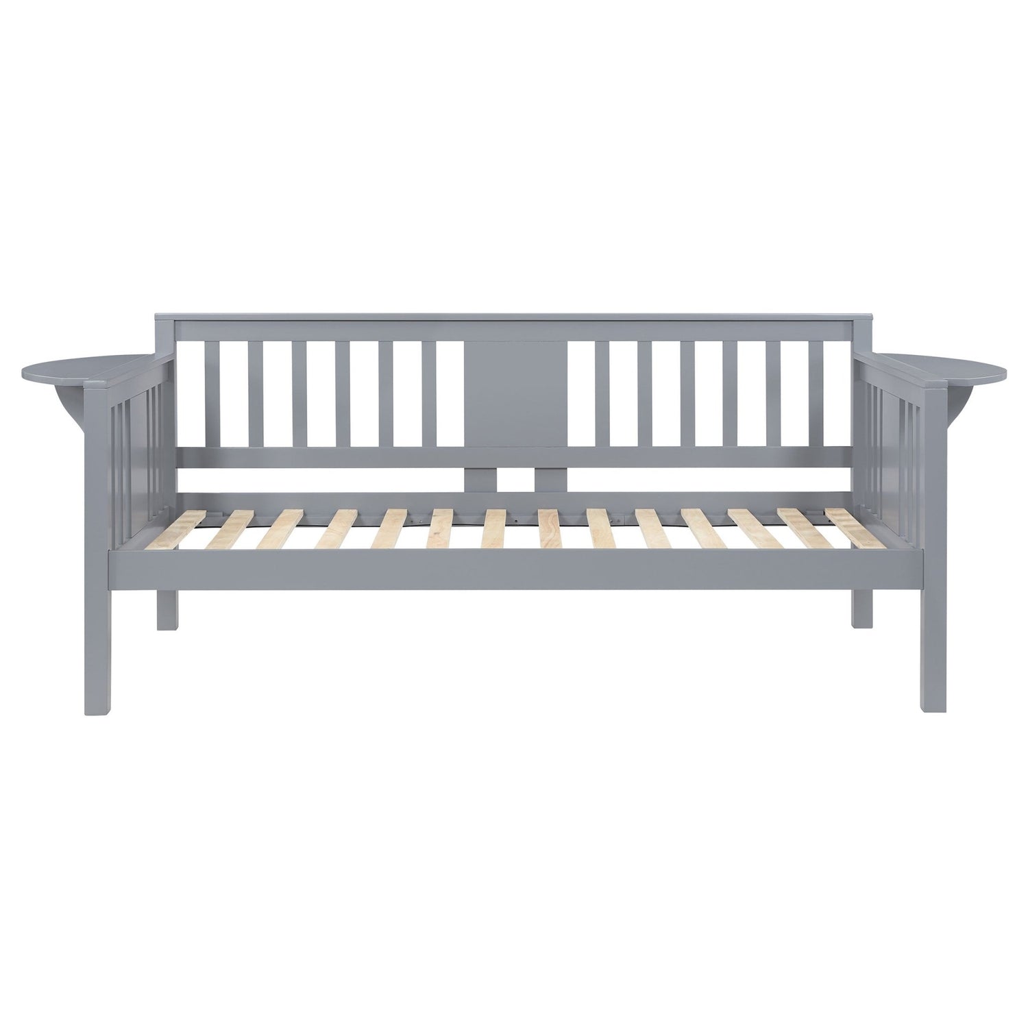 Bethany Wood Twin Daybed with Drop - down Tables Grey | Coaster | Home Elegance USA