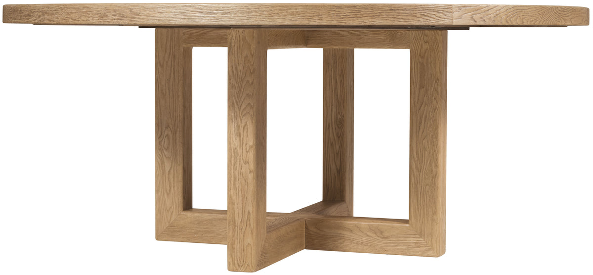 Driftwood 72" Round Dining Table Buckboard - Light Brown by Hooker Furniture - View 1