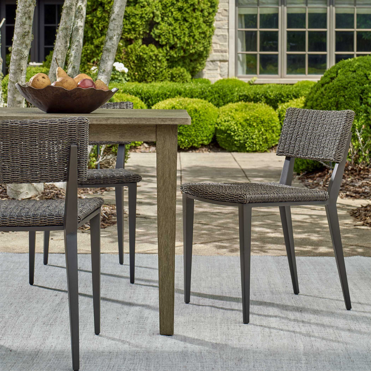 Calbas Outdoor Dining Chair - Black by Uttermost - View 2
