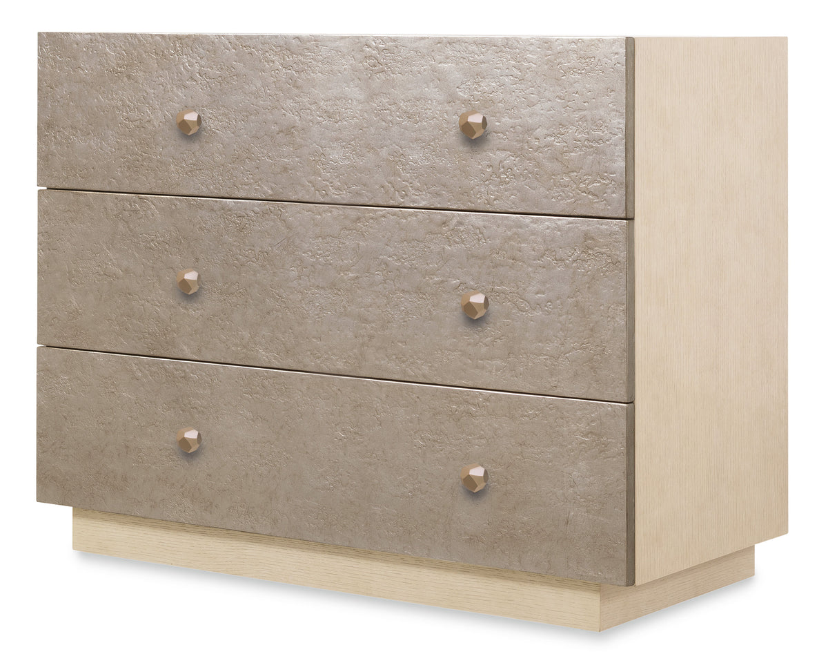 Westwood Bachelors Chest - Beige / Silver by Hooker Furniture - View 3