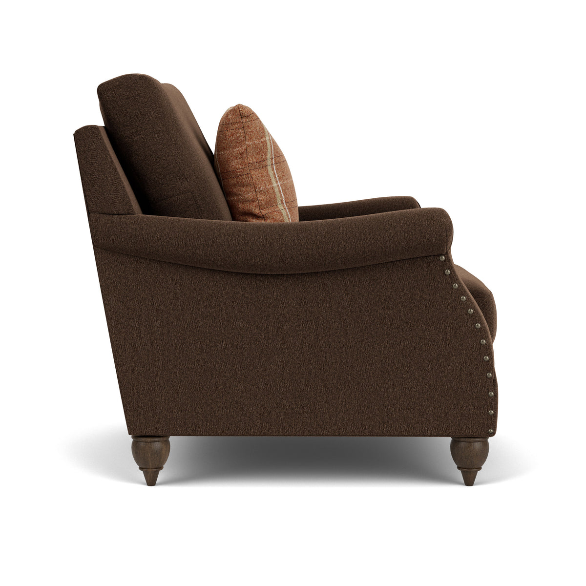 Veda Fabric Chair With Nailhead Trim | Flexsteel