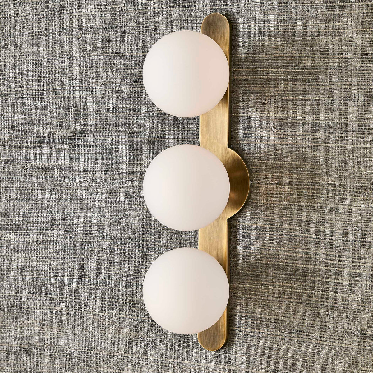 Droplet Mid-Century 3 Light Sconce - Yellow by Uttermost - View 2