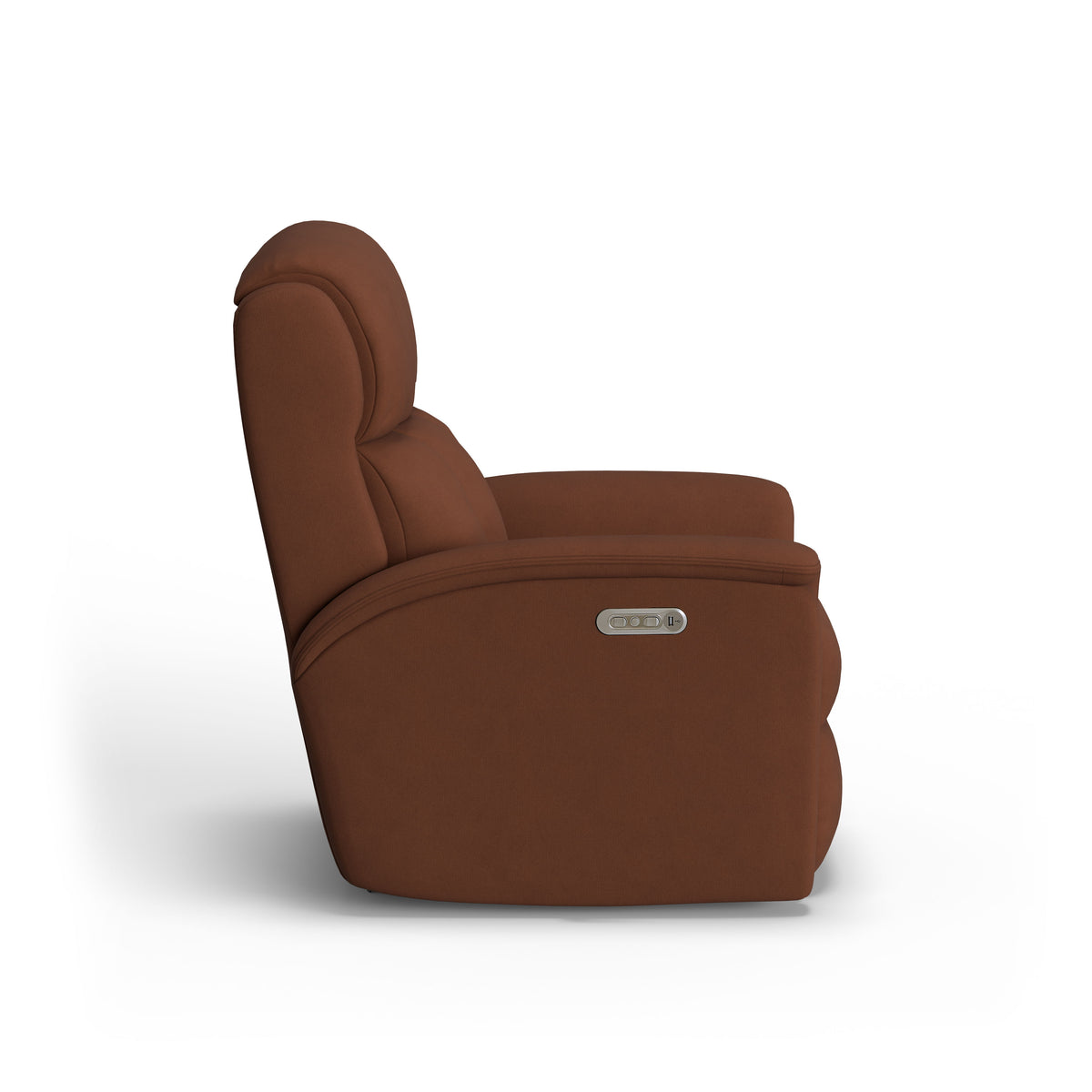 Luna Transitional Fabric Power Rocking Recliner With Power Headrest | Flexsteel