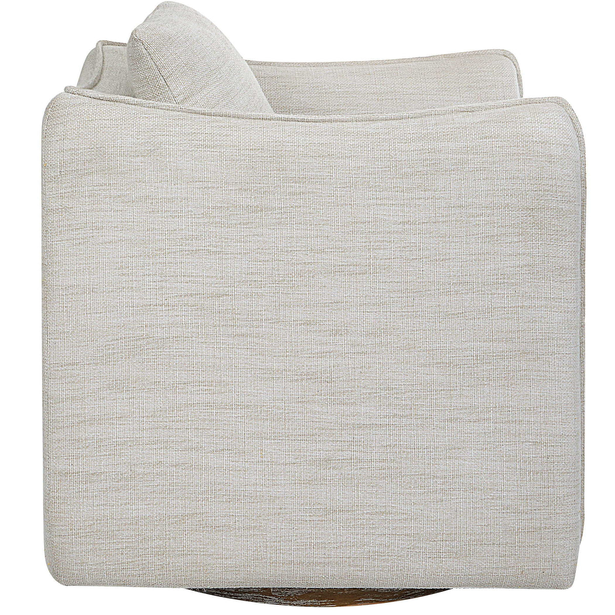 Corben Swivel Armchair - Silver by Uttermost - View 5