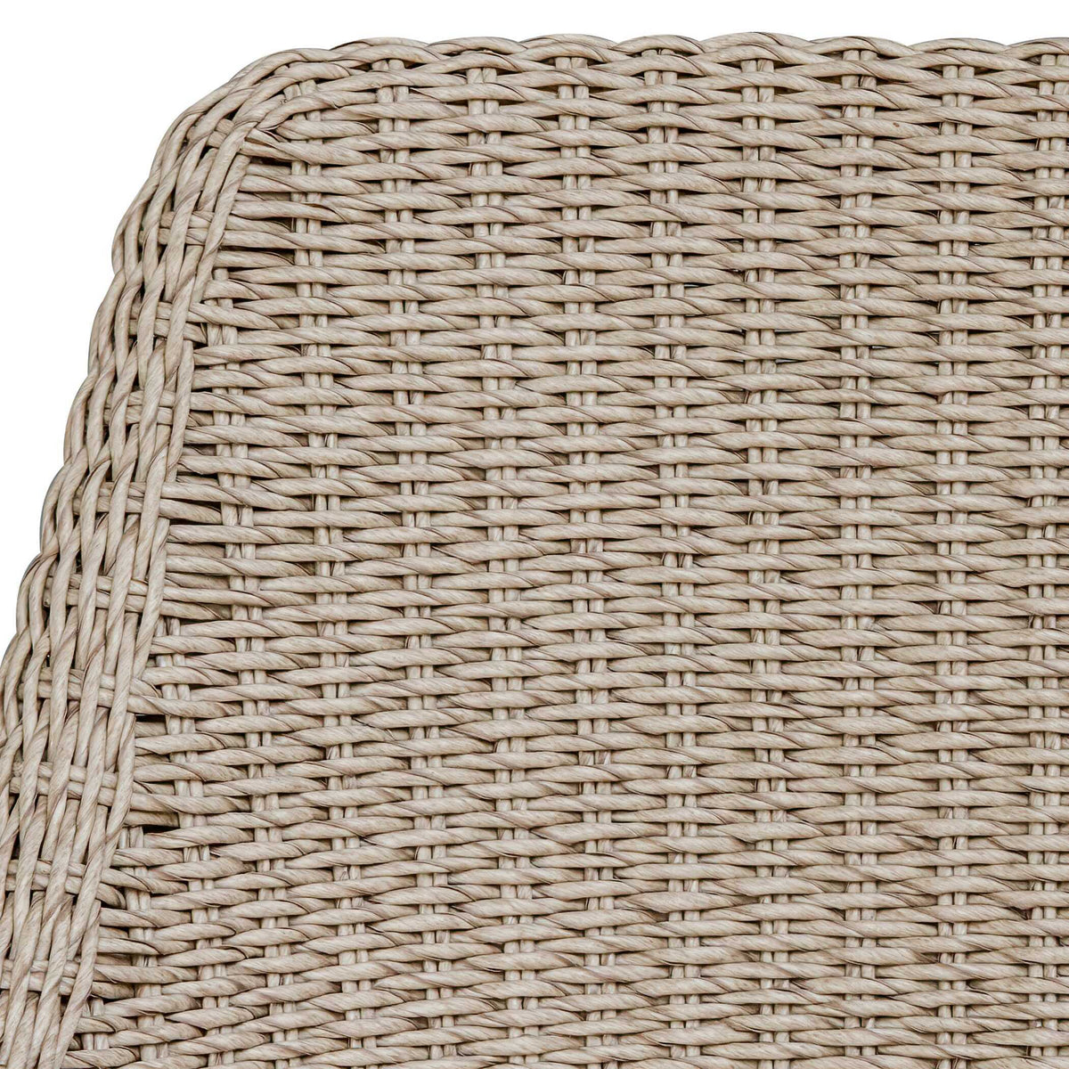 Paloma Outdoor Wicker Bar Stool Gray / White - Light Brown / White by Uttermost - View 13
