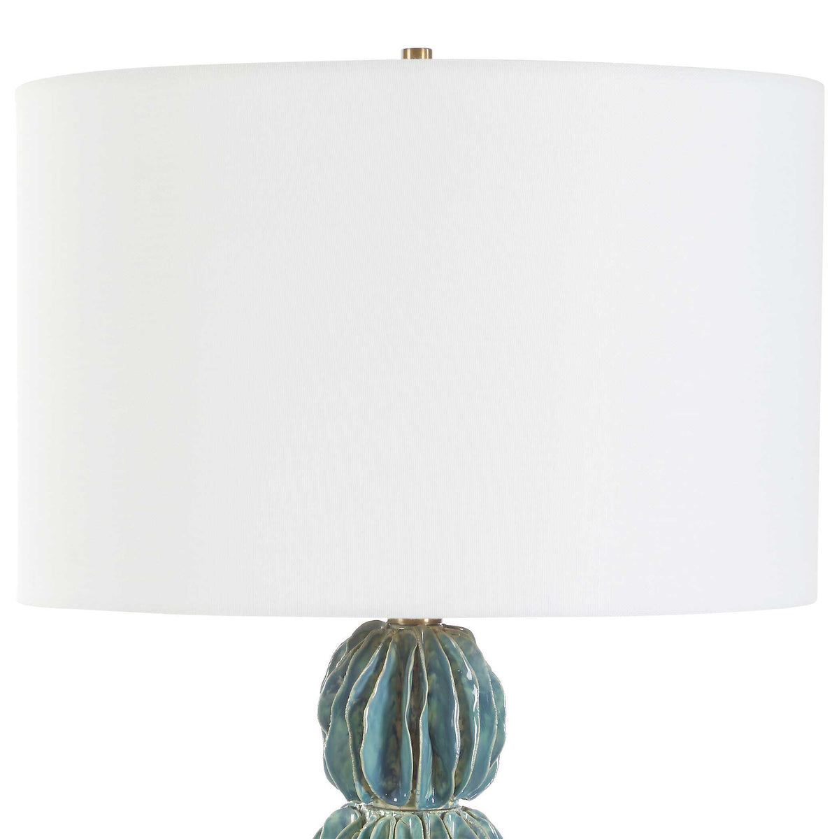 Bonaire Table Lamp - Blue by Uttermost - View 4