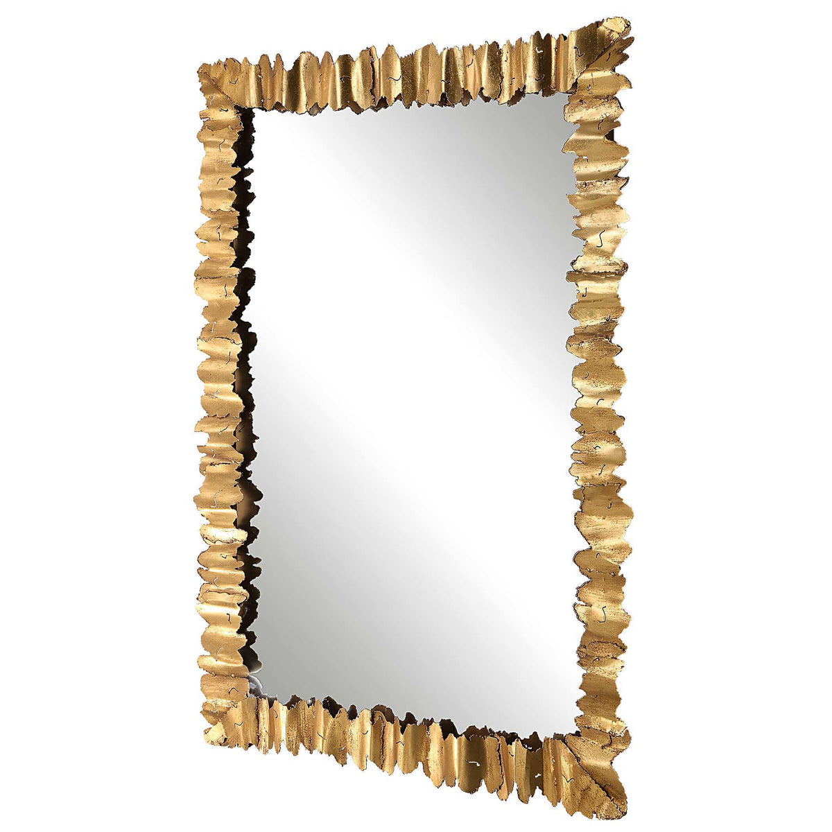 Lev Mirror - Gold by Uttermost - View 4