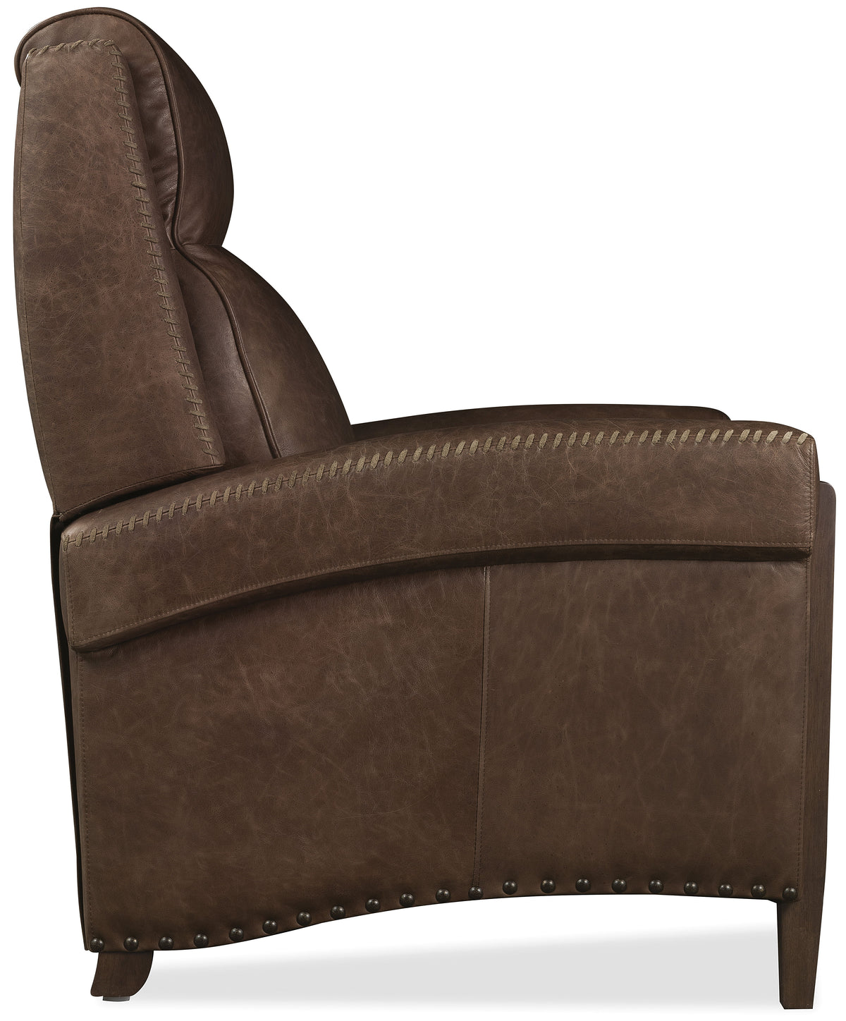 Whitton Power Recliner With Power Headrest - Dark Brown by Hooker Furniture - View 5
