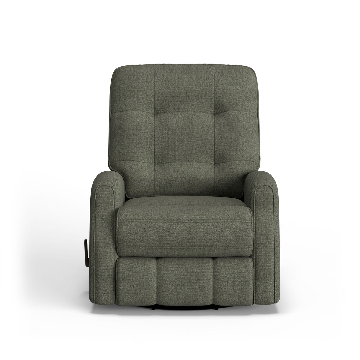 Devon Transitional Fabric Swivel Gliding Recliner | Flexsteel