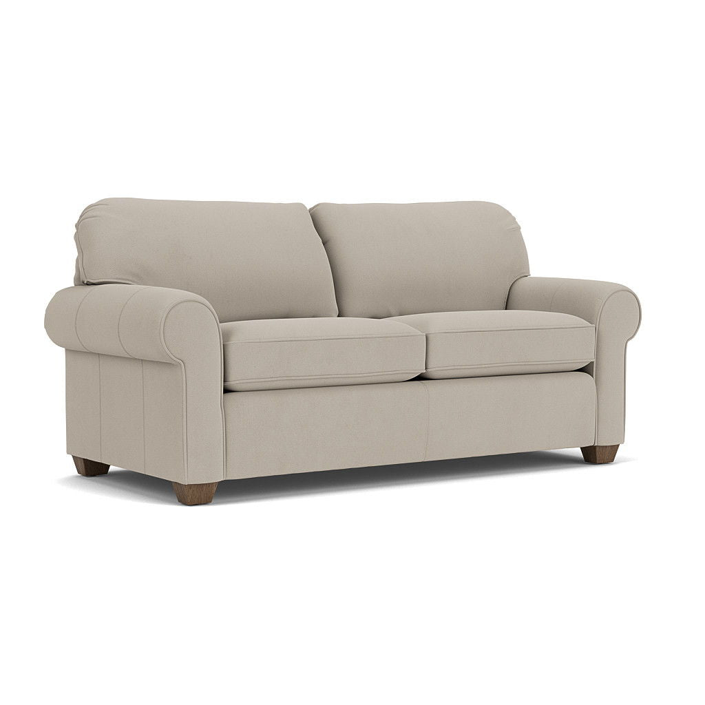 Thornton Leather Stationary Full Sleeper | Flexsteel