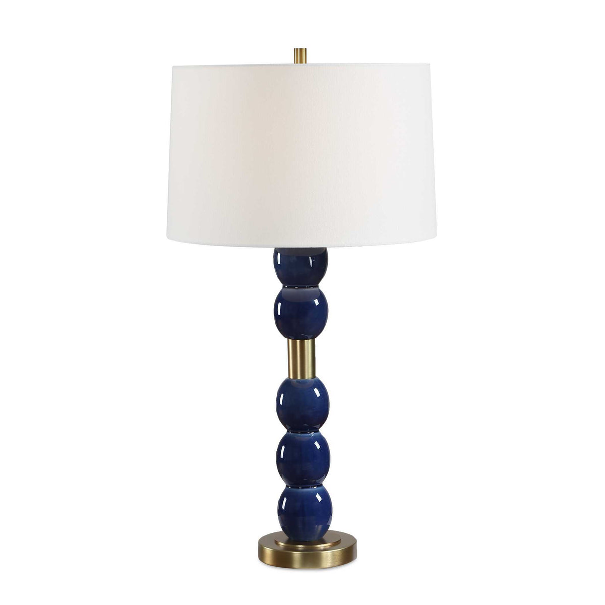 Bellore Glaze Table Lamp - Blue by Uttermost - View 1