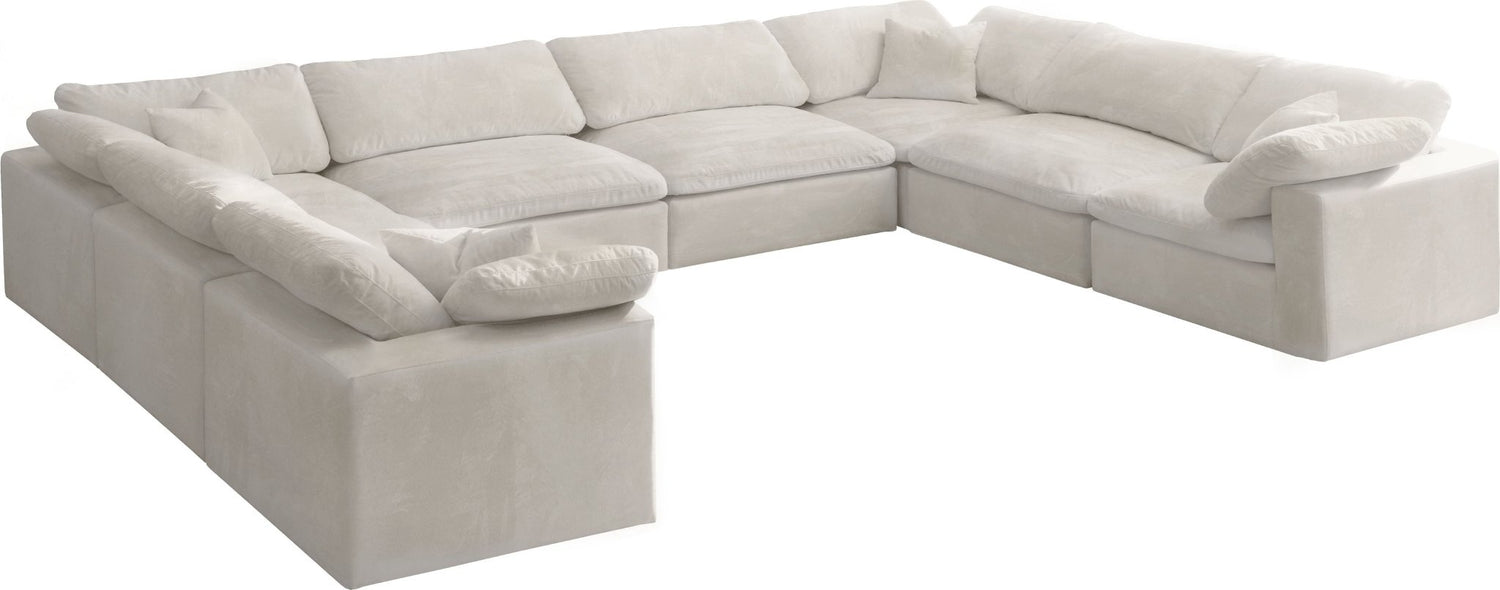 Cozy - Modular Sectional Cloud 8 Piece - Beige | Home Elegance USA