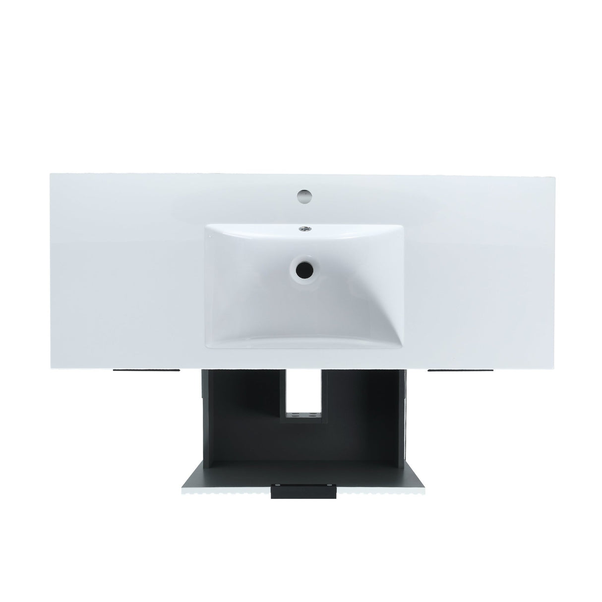 48 Inch Freestanding Bathroom Vanity With Resin Basin,48x18 - BVA01148WH | Home Elegance USA