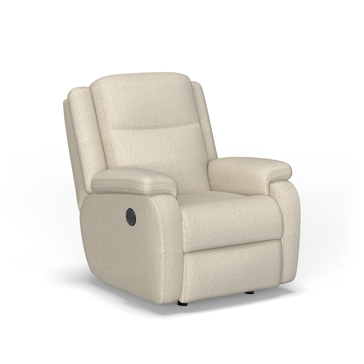 Magnus Transitional Fabric Power Rocking Recliner | Flexsteel