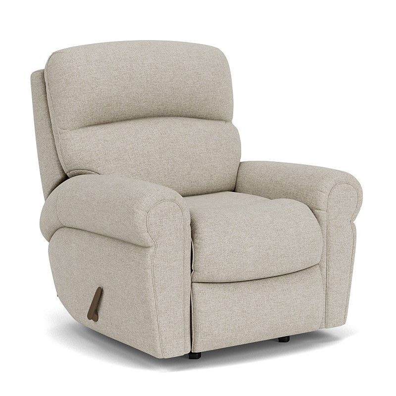 Langston Traditional Fabric Rocking Recliner | Flexsteel
