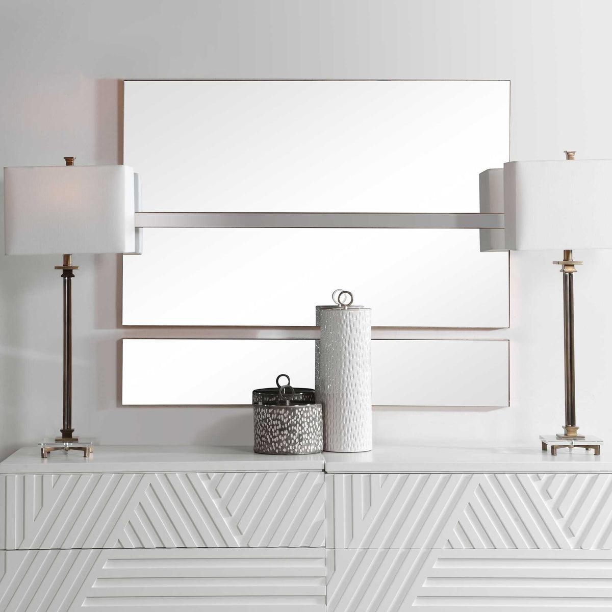 Rowling Mirrors (Set of 3) Gold - Silver by Uttermost - View 4