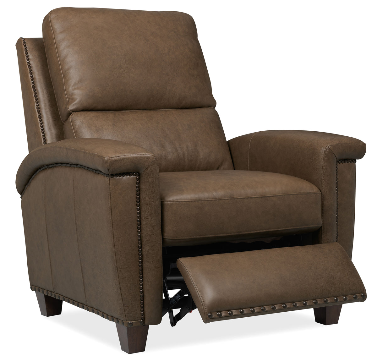 Julian Zero Gravity Power Recliner with Power Headrest - Dark Brown by Hooker Furniture - View 6