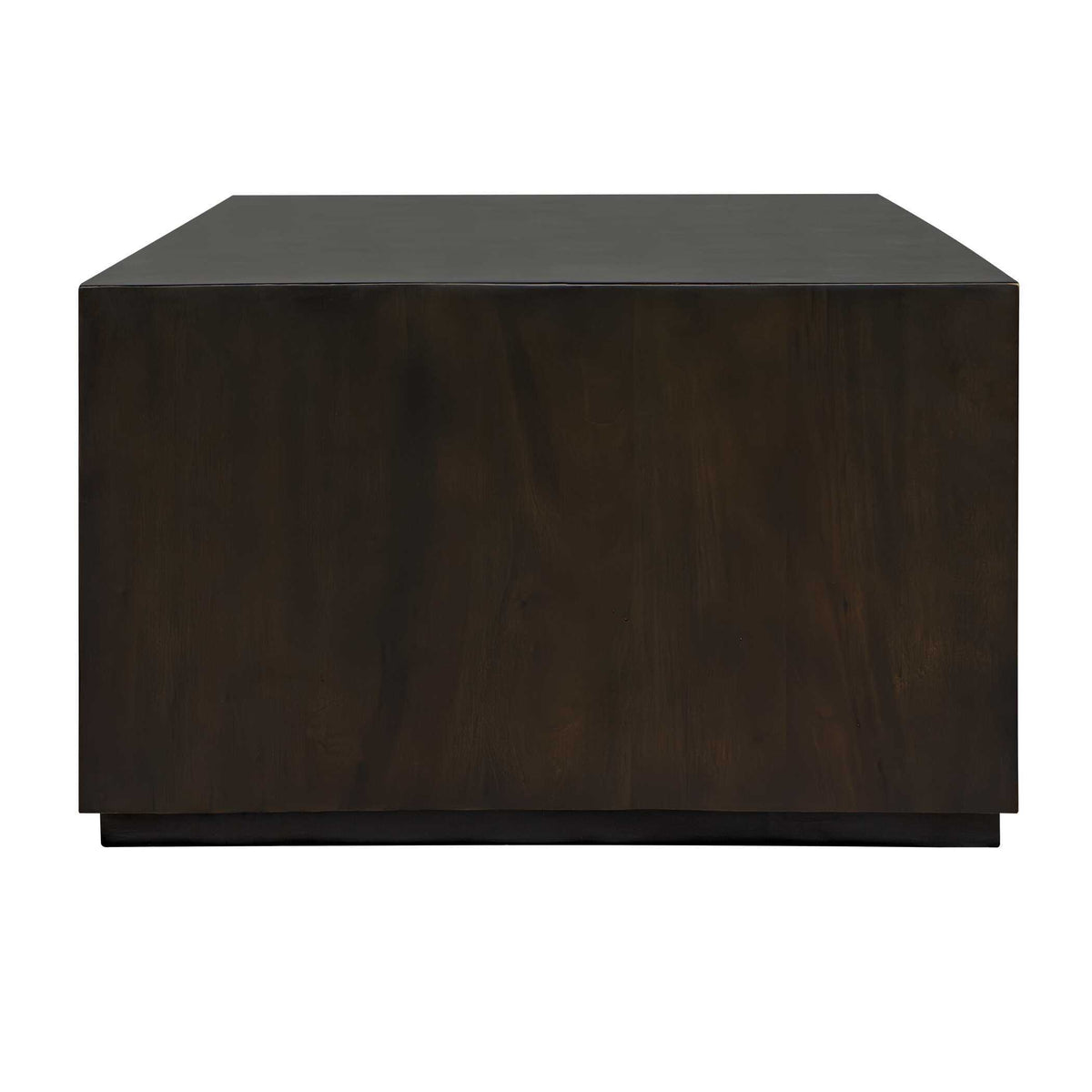 Teak Maze Coffee Table Woodtone - Light Brown / Dark Brown by Uttermost - View 4
