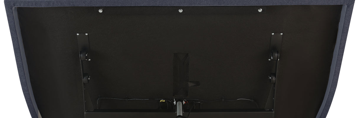 Eastern King Adjustable Bed Base - Clara Eastern King Adjustable Bed Base Grey and Black