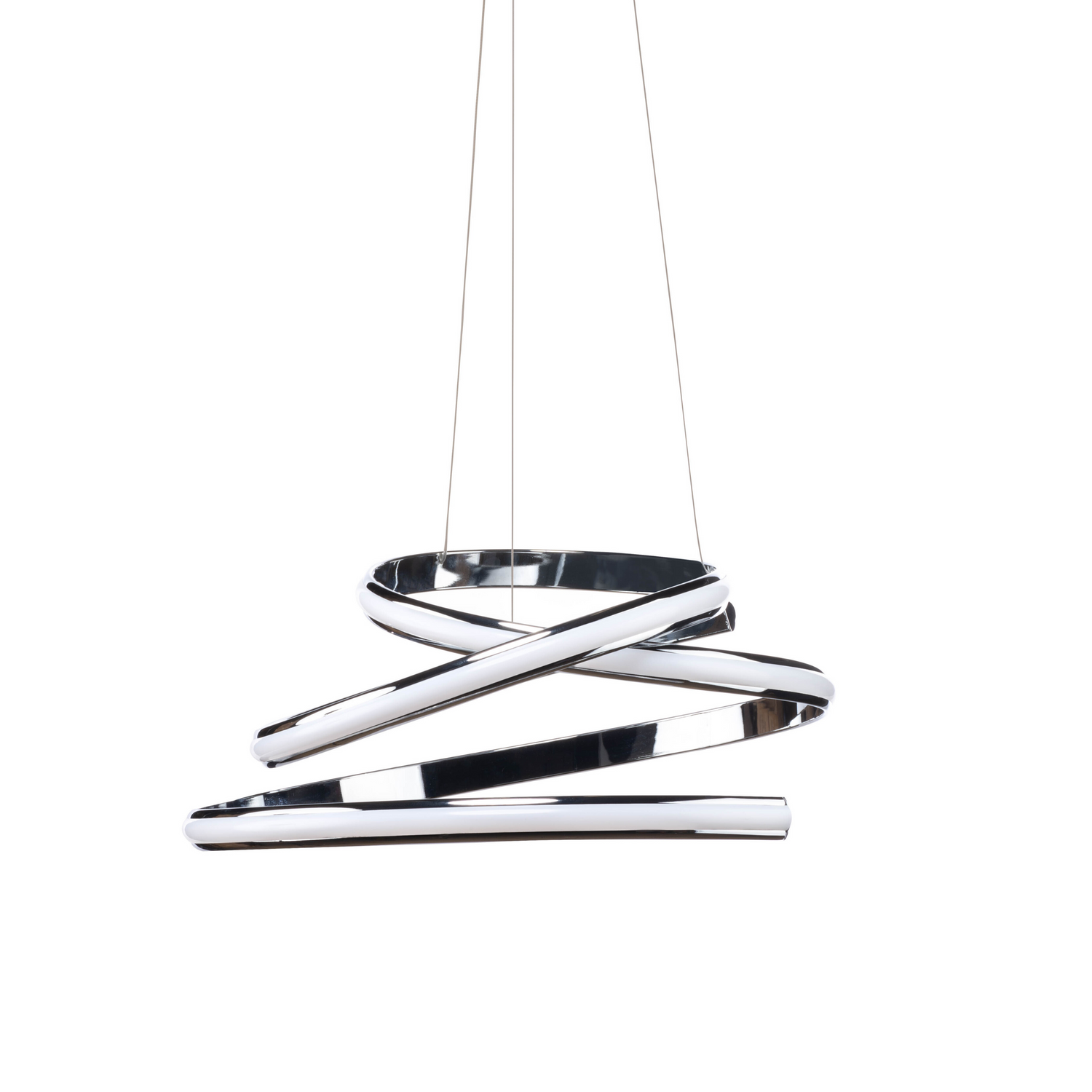 Lámpara de araña LED ajustable Oslo // Cromo | Finesse