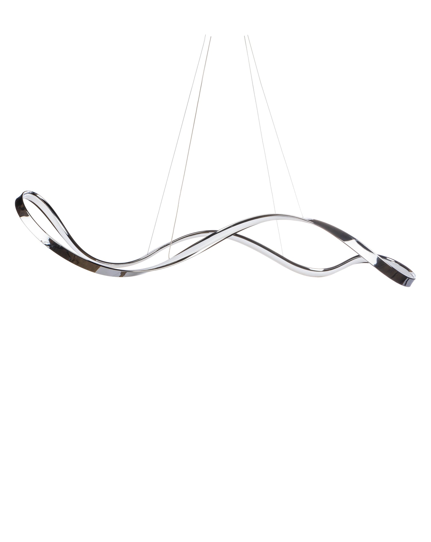 Xiamen LED Adjustable Chandelier // Chrome  | Finesse -  Home Elegance USA