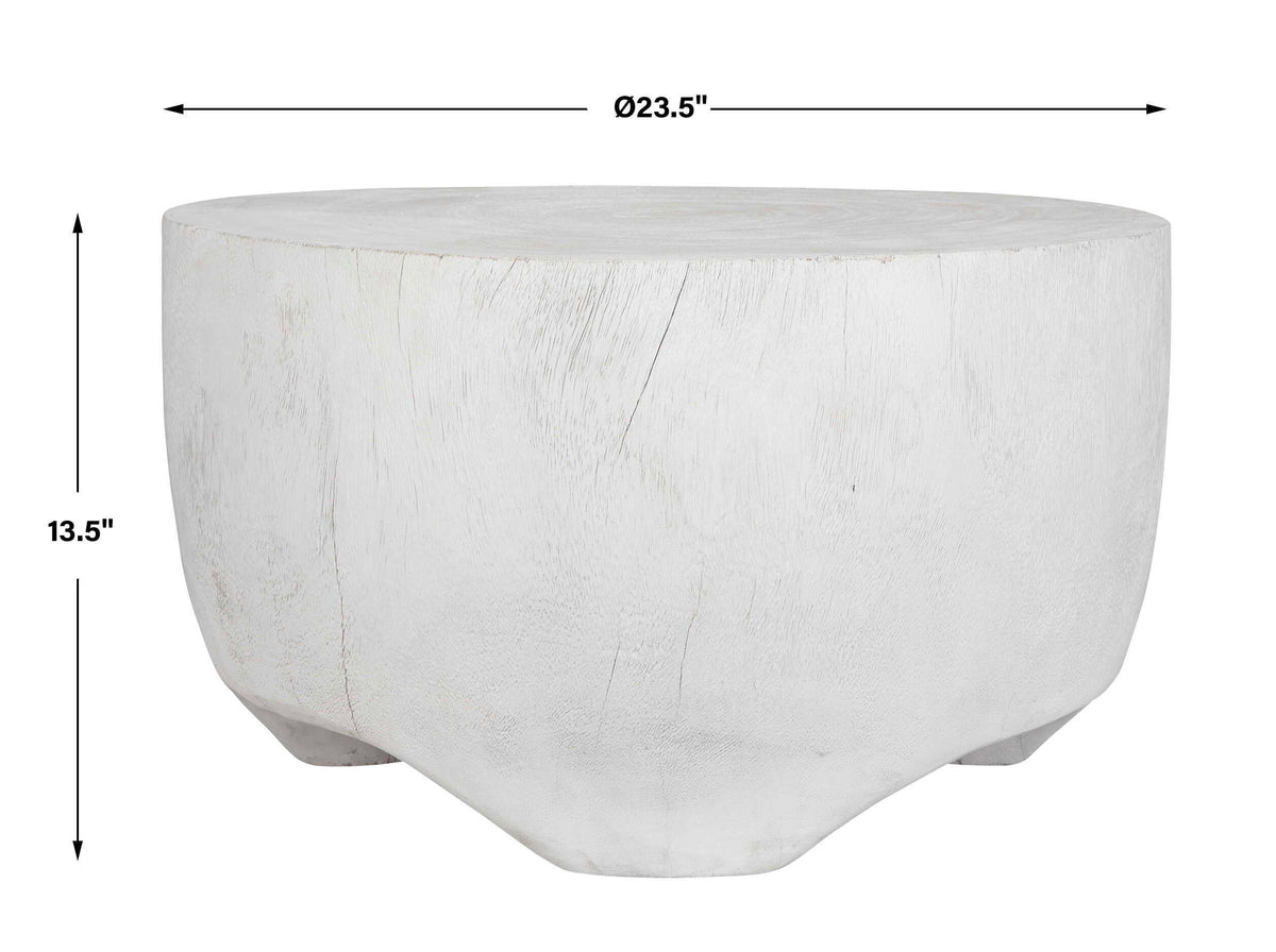 Elevate Coffee Table - White by Uttermost - View 5