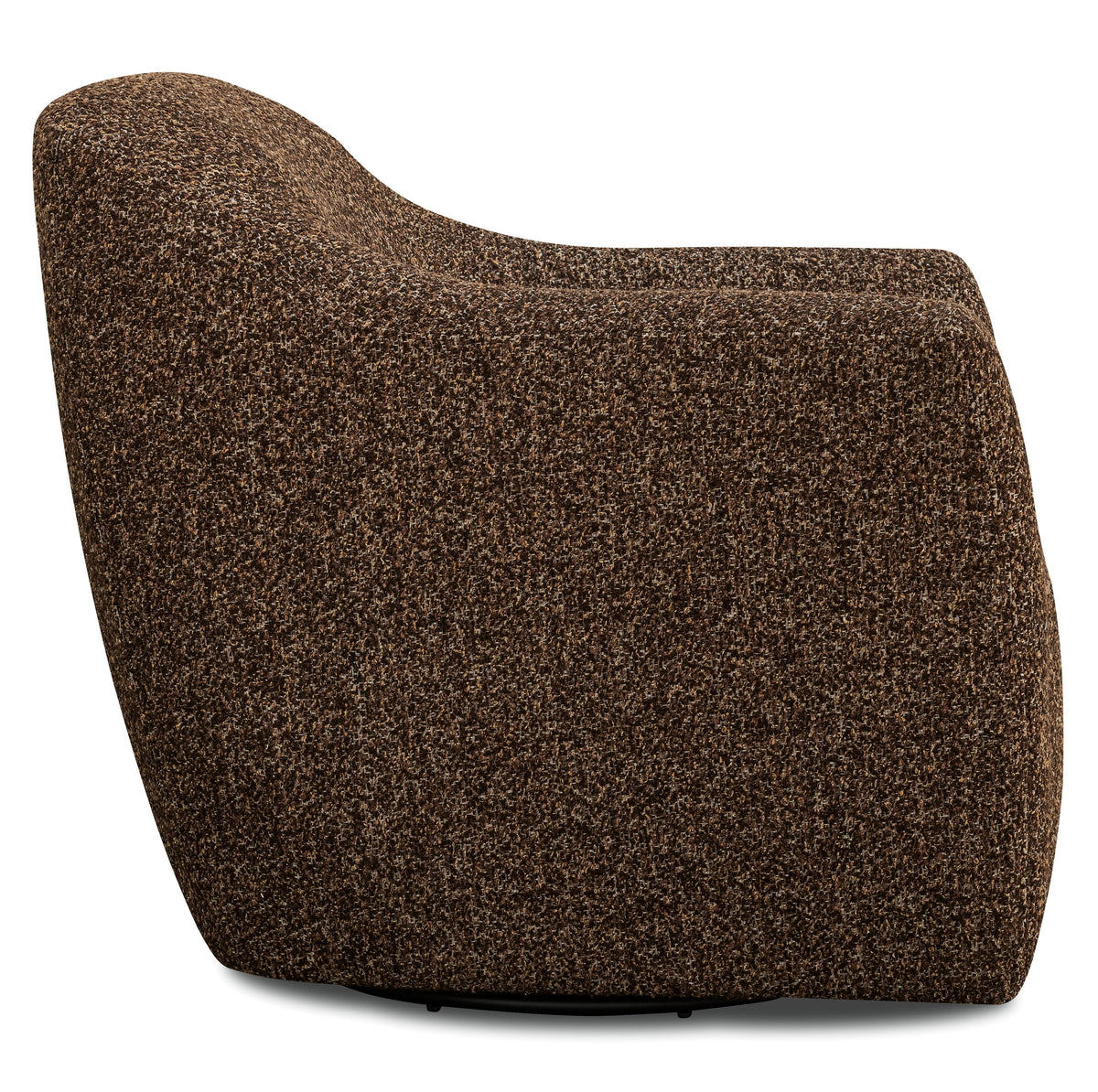 Everett Swivel Chair - Dark Brown by Hooker Furniture - View 3