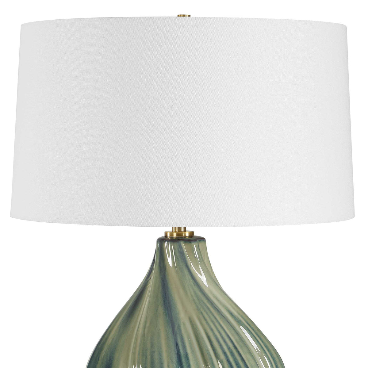 Tausha Table Lamp - Blue / Green by Uttermost - View 5