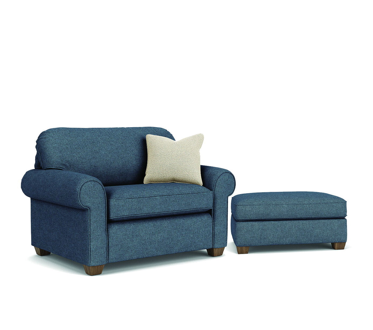 Thornton Fabric Chair And a Half | Flexsteel