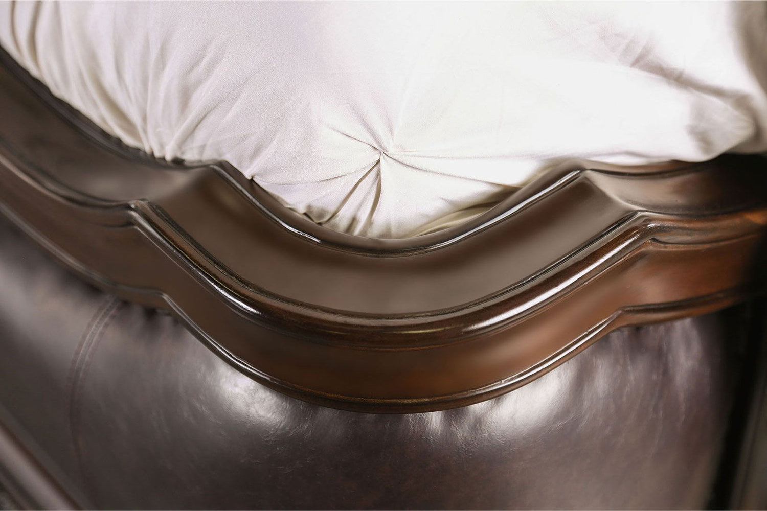 Arcturus - Cal.King Bed - Brown Cherry | Home Elegance USA