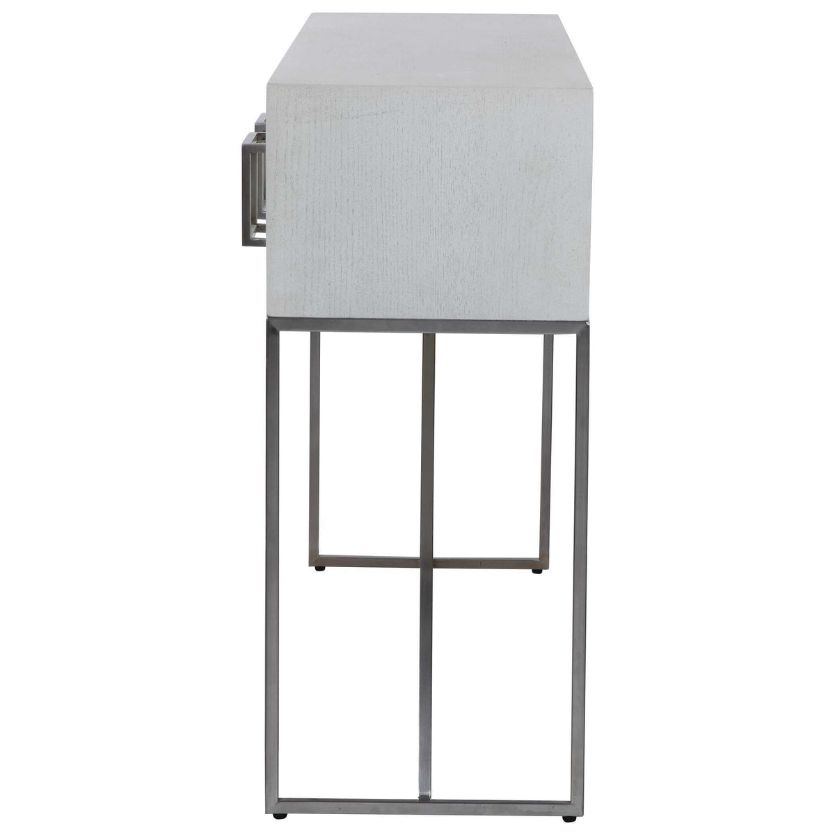 Abaya Console Table - White by Uttermost - View 5